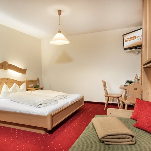 Zimmerbeispiel Doppelzimmer © Wolkersdorfer